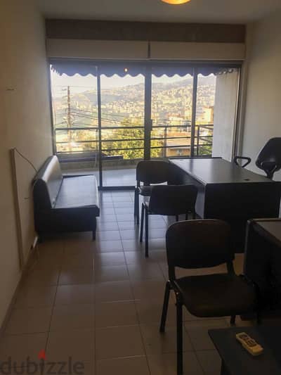 42 SQM Prime Location Furnsihed Office in Mazraat Yachouh, Metn