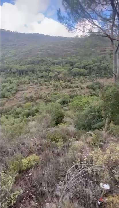 966 SQM Land in Arsoun, Baabda Overlooking the Mountains 2