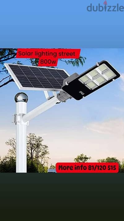 solar lighting street 800w