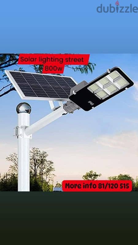 solar lighting street 800w 0