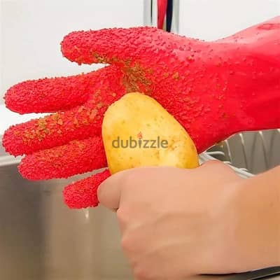 Potato Cleaning gloves, kitchen vegetables