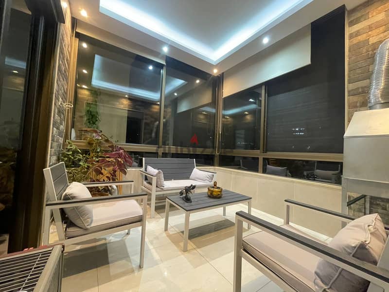 160 SQM Apartment in Hazmieh, Mar Takla with Breathtaking View 0