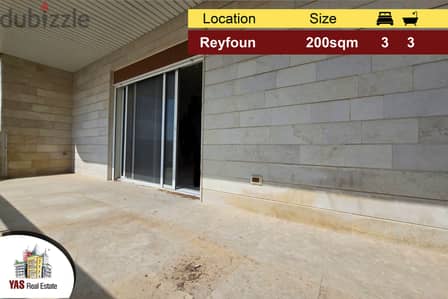 Reyfoun 200m2 | Prime Location | Quiet Street | Mountain View | DA GN