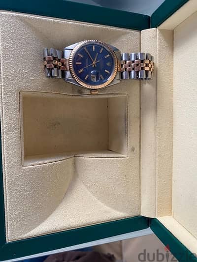 super rare rolex date just rose gold ref 1601