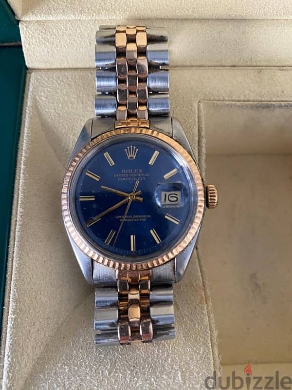 super rare rolex date just rose gold 3