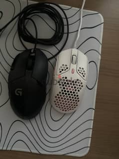 Hyper x mouse and logitech mouse 0