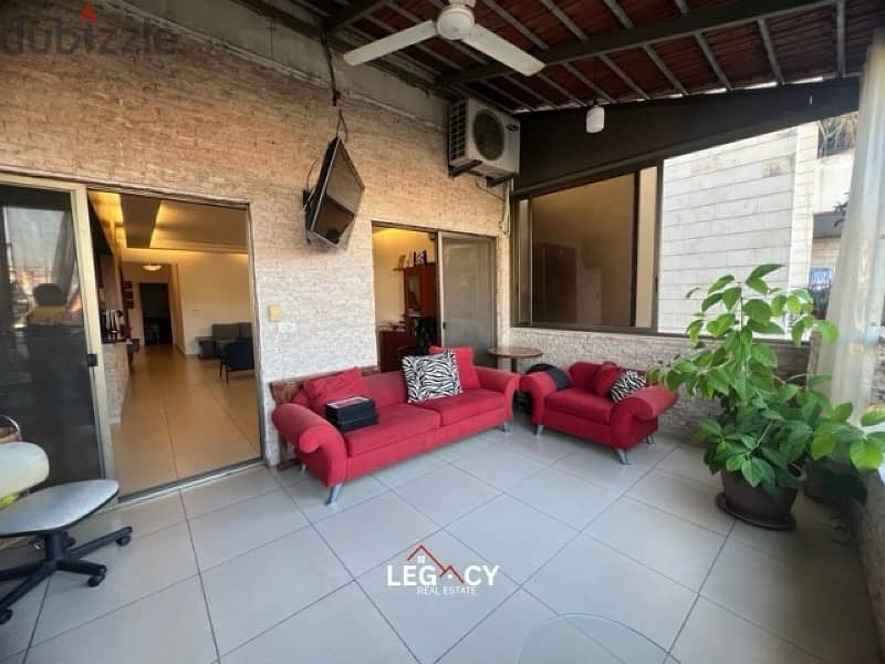 165 SQM Apartment for sale In Beit el Chaar 3