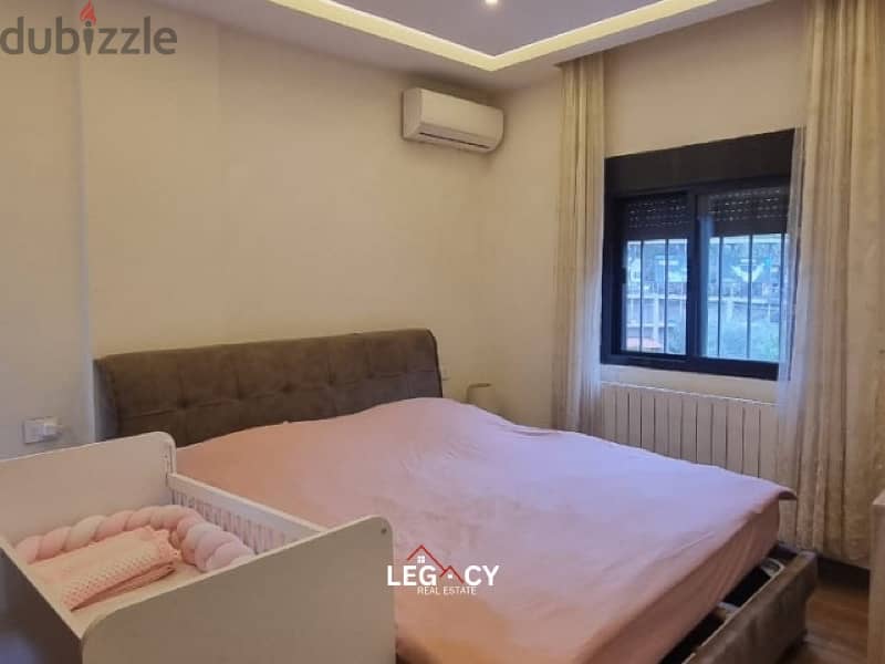 Furnished And Decorated Apartment For Sale In Kornet El Hamra 4