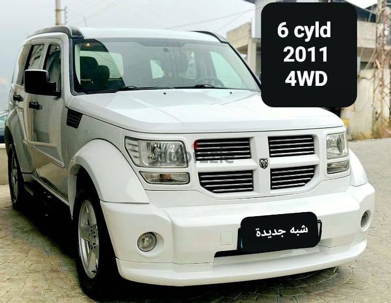 Dodge Nitro SXT 2011 4WD 6cyld مصدر الشركة لبنان 2