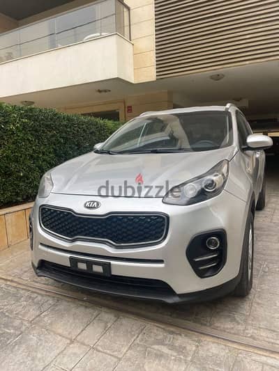 Kia Sportage 2017 silver 71000km