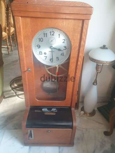 benzing antique original clock,germany schwenningen