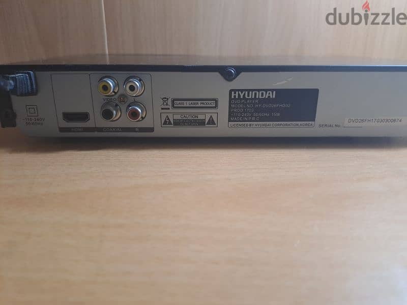 DVD player Hyundai , great condition 13$ only 4