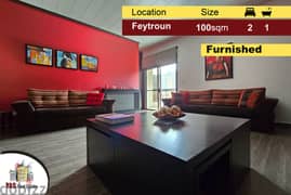 Feytroun 100m2 | Furnished | Luxurious | Open View | DA | 0