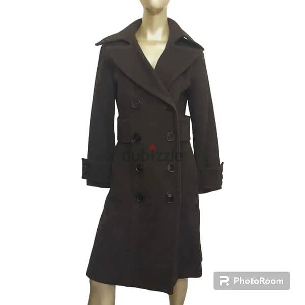 Zara Dark brown Long Coat 0