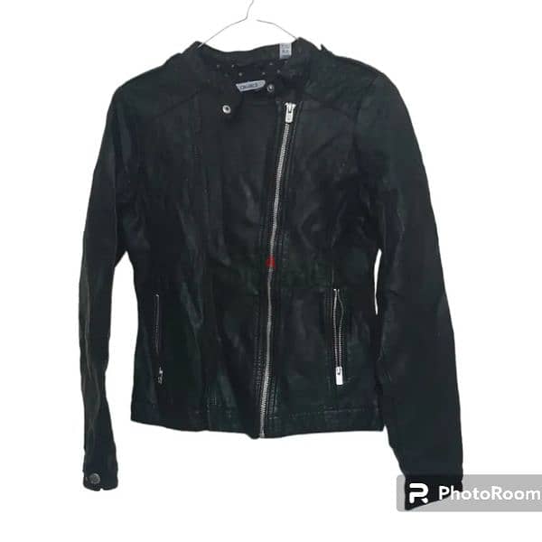 Okaidi Kids Leather Jacket 0