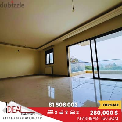 160 SQM  Apartment for sale in kfarhbab REF#EI325