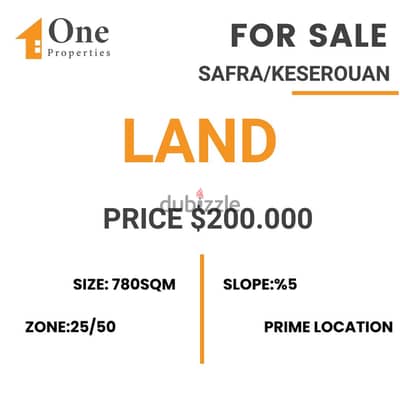 LAND FOR SALE IN SAFRA