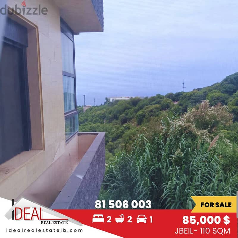 110 SQM Apartment for sale in jbeil  REF#JH17185 0