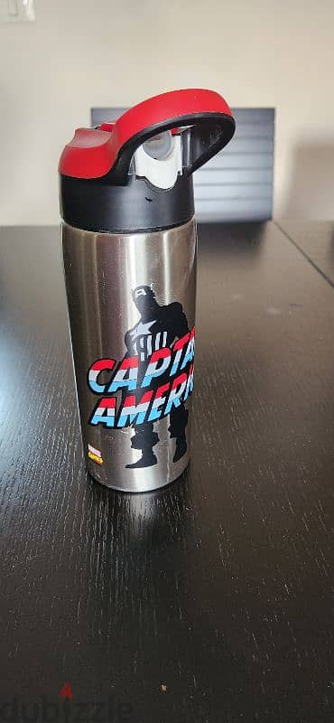 Captain America water bottle