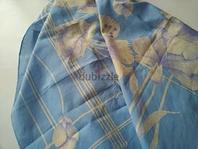 Vintage Gim Renoir blue scarf - Not Negotiable