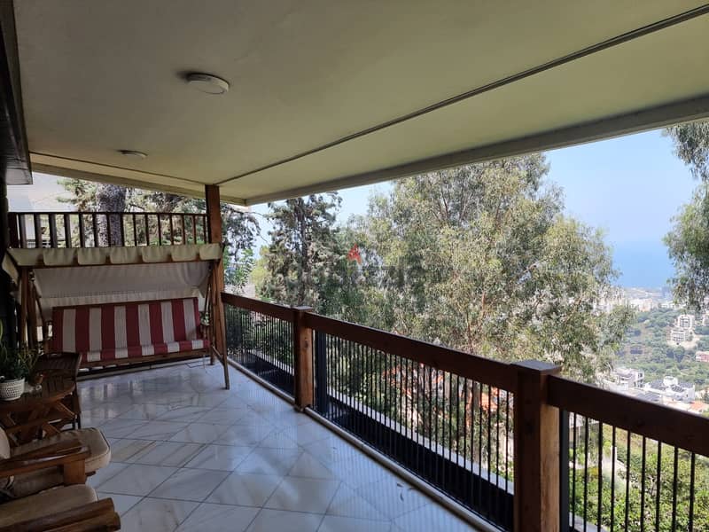 Villa for sale in Rabieh/ View/ Garden 2