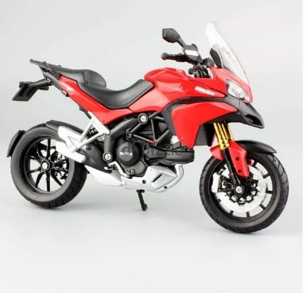 Ducati Multistrada 1200 S diecast motorcycle model 1:12 1