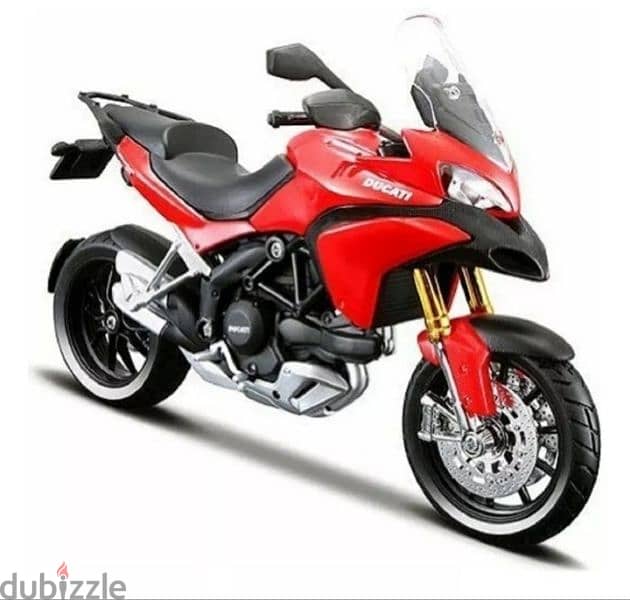 Ducati Multistrada 1200 S diecast motorcycle model 1:12 3