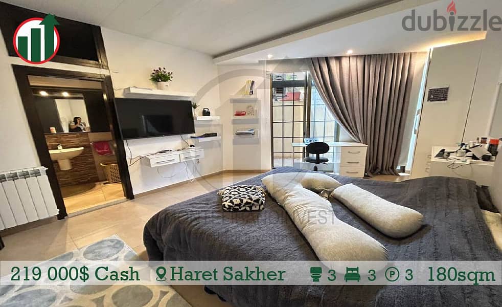 FULLY FURNISHED AND DECORATED APARTMENT FOR SALE IN HARET SAKHER!! 0