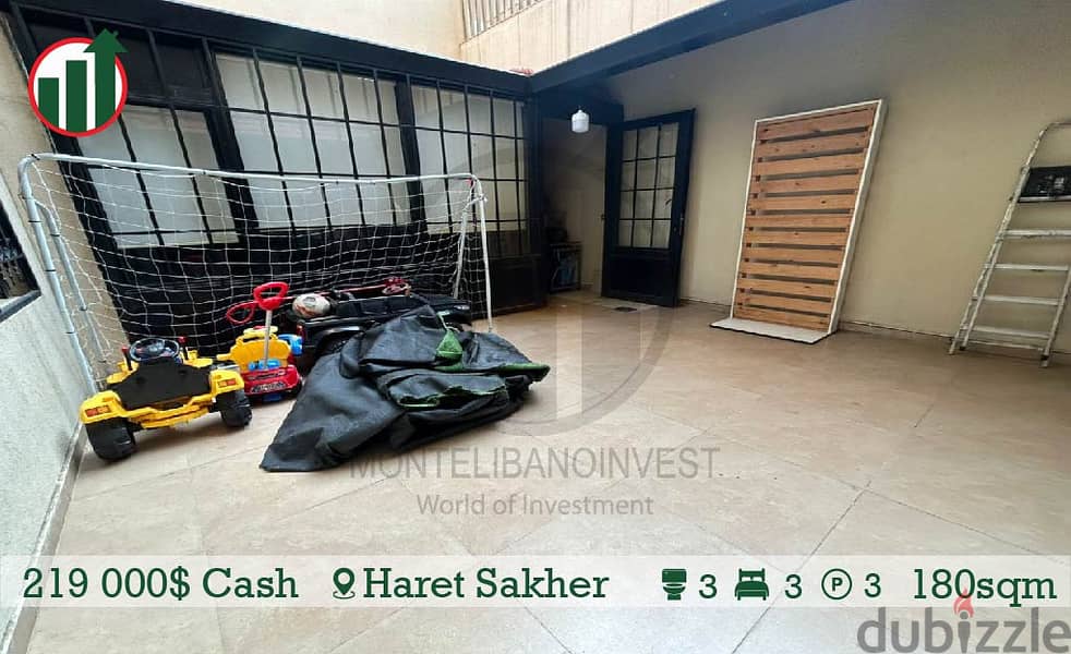 FULLY FURNISHED AND DECORATED APARTMENT FOR SALE IN HARET SAKHER!! 6