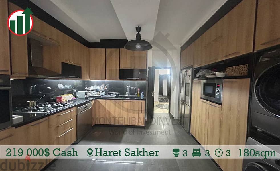 FULLY FURNISHED AND DECORATED APARTMENT FOR SALE IN HARET SAKHER!! 8