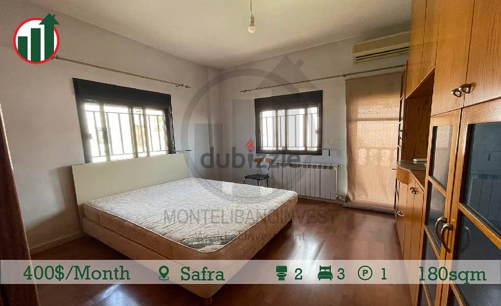 Semi-Furnished Apartment for rent In Safra!! 8