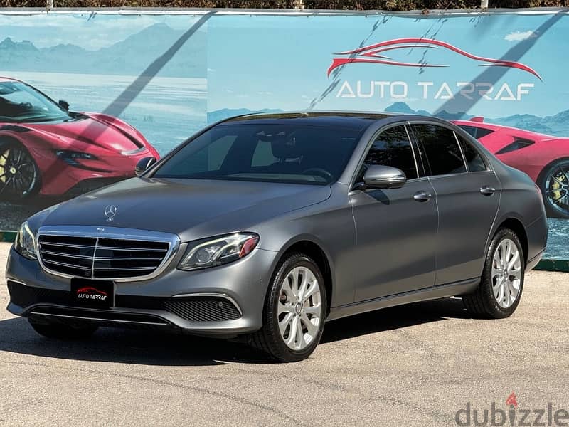 E-Class 400 Gray matt Special edition CleanCarfax 2