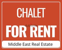 Chalet For Rent in Kfarmatta/Aley 0