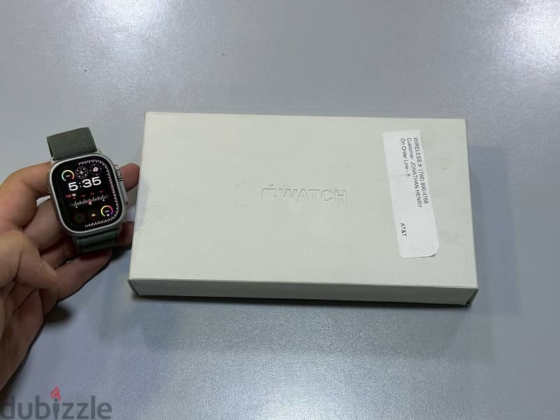 Apple Watch Series 8 Ultra 49Mm Open box super clean 1