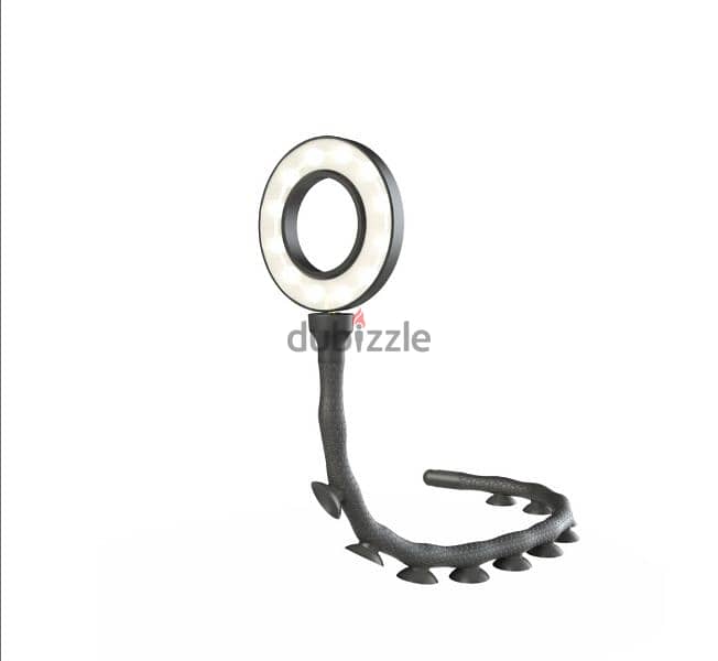 The Twist - 3" Suction Cup Video Call Ring Light. 1