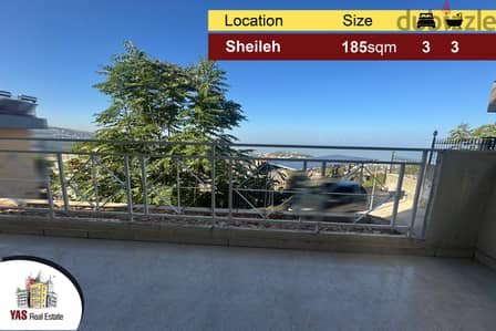 Sheileh 185m2 | Excellent Condition | Panoramic View |Luxurious |Catch