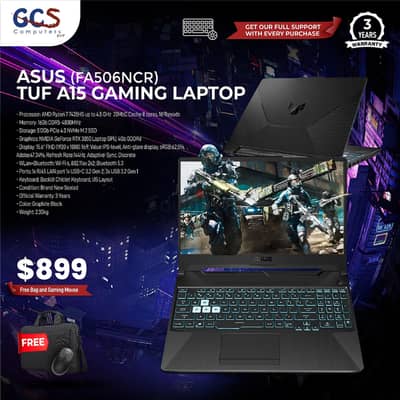 Asus (FA506NCR) TUF A15 Gaming Laptop