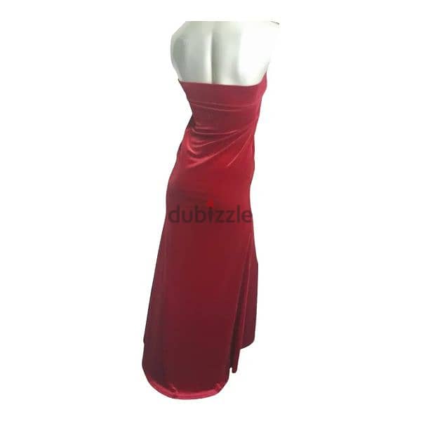 Red Velvet Long dress 2