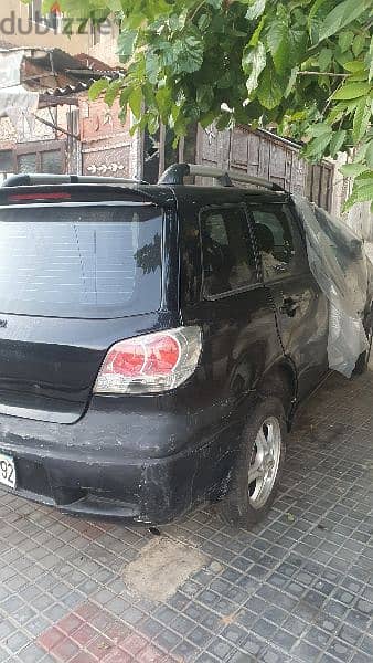 Mitsubishi Outlander 2004 عامل حادث 4