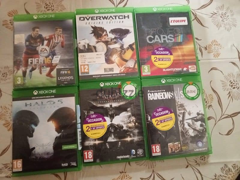 6 Xbox one games 0