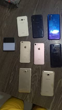 collection broken phones 0