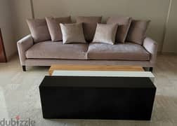 Stylish Living Room Set - 2 Italian Couches & Coffee Table 0