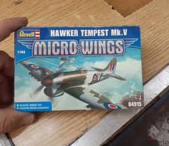 Revell Hawker Tempest MK. V plastic model kit 1/144 0