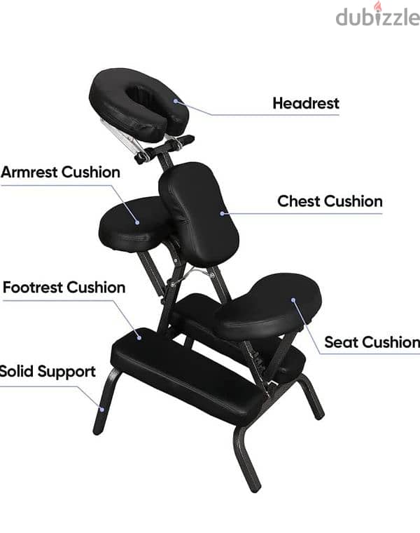 massage chair for spa with carry bag 2