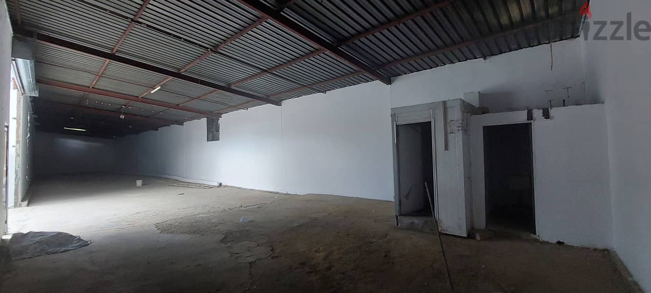 Warehouse for rent in Zalka مستودع للإيجار في الزلقا 7