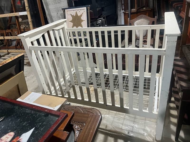 baby bed solid wood 4