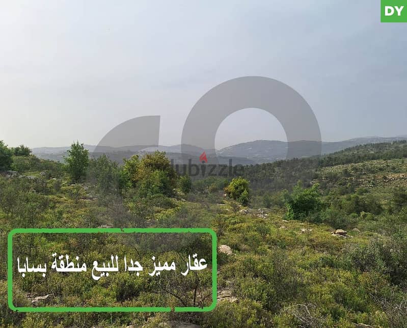 Residential land,mountain view, Bsaba, Chouf/بسابا-الشوف. REF#DY113751 0