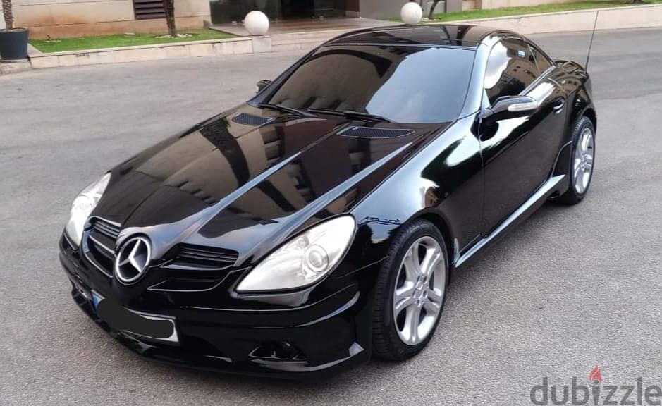 Mercedes-Benz SLK350 AMG Look Black on Black 2005 Bi2a Original 0