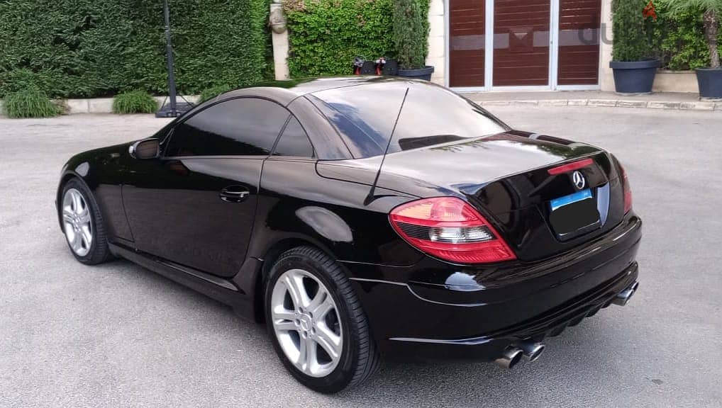 Mercedes-Benz SLK350 AMG Look Black on Black 2005 Bi2a Original 1