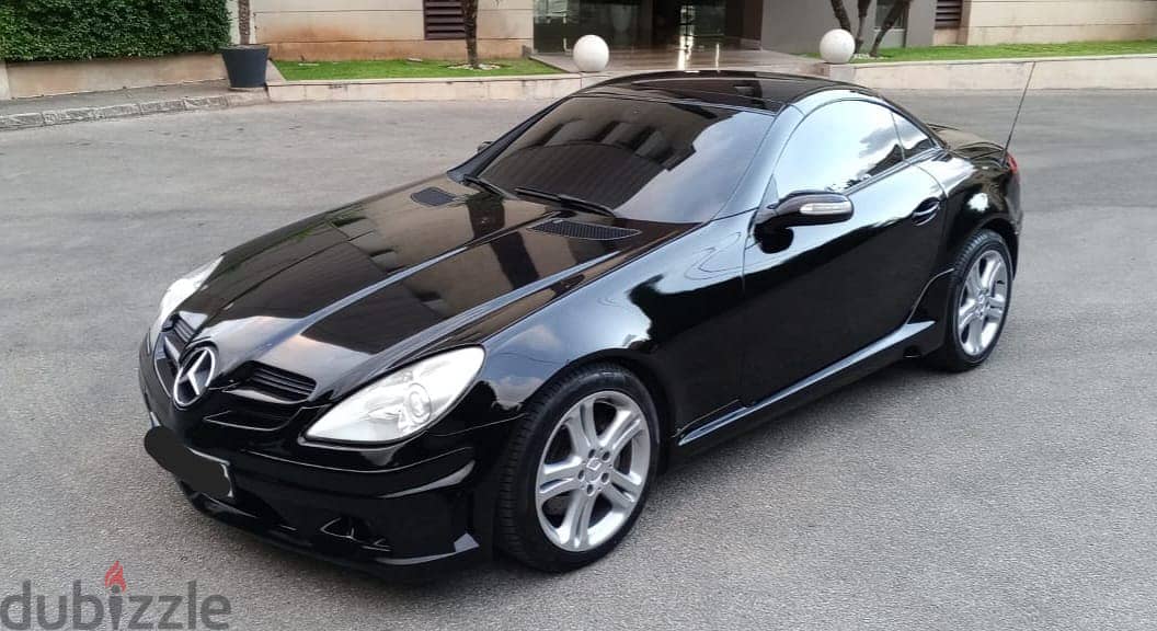 Mercedes-Benz SLK350 AMG Look Black on Black 2005 Bi2a Original 2